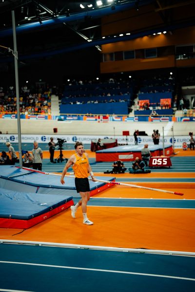 Torben Blech (GER)  during the European Athletics Indoor Championships on 07/03/2025 at the Omnisport Arena in Apeldoorn