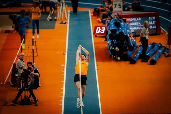 Torben Blech (GER) during the European Athletics Indoor Championships on 07/03/2025 at the Omnisport Arena in Apeldoorn