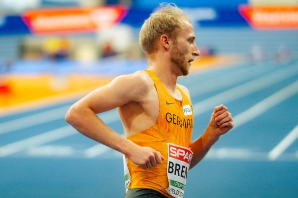 Florian Bremm (GER/Germany) during the European Athletics Indoor Championships on 08/03/2025 at the Omnisport Arena in Apeldoorn