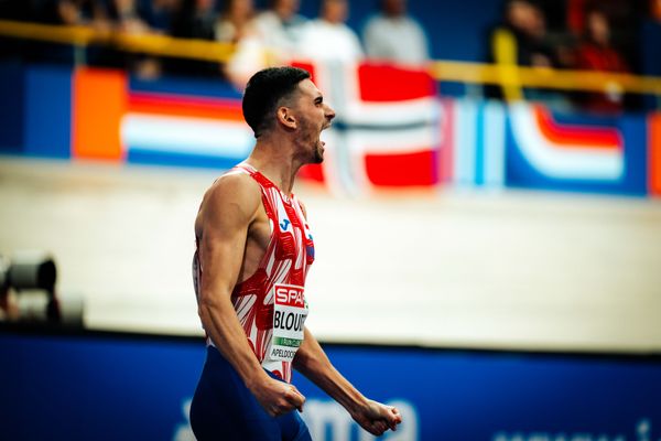 Marino Bloudek (CRO) during the European Athletics Indoor Championships on 07/03/2025 at the Omnisport Arena in Apeldoorn