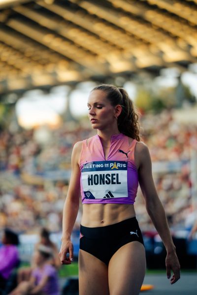 Christina Honsel (Germany) during the High Jump at the Wanda Diamond League MEETING de Paris on 20/06/2025 in Paris