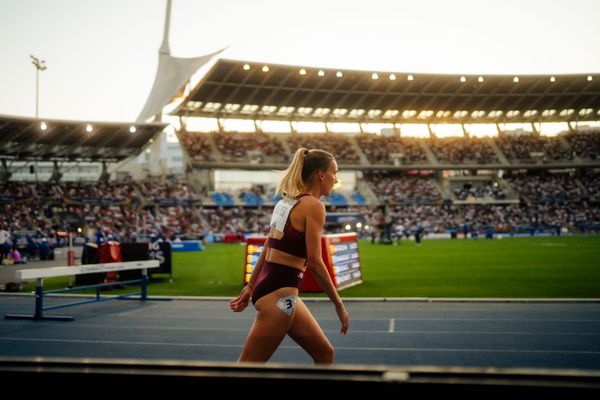 Lea Meyer (Germany) during the at the Wanda Diamond League MEETING de Paris on 20/06/2025 in Paris