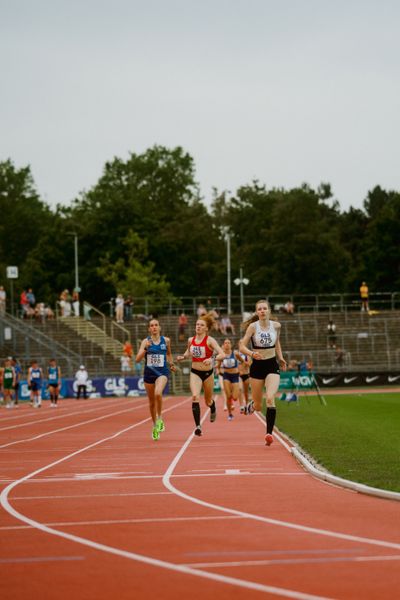 Valerie Fehlandt (LAV Zeven) waehrend der U16-/U23-DM am 06.07.2025 im Donaustadion in Ulm