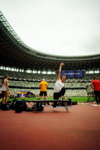 Manuel Sanders (Germany) during the World Athletics Championships on  12.09.2025 in Tokio