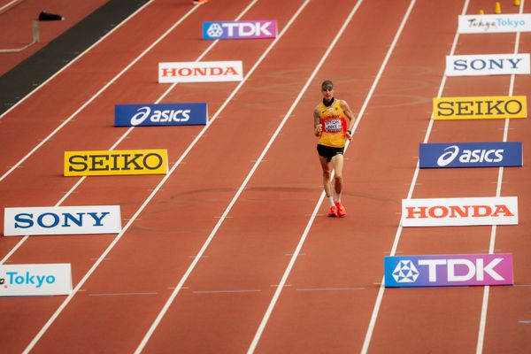 Christopher Linke (GER) during the 35km race walk at the World Athletics Championships on 13.09.2025 in Tokyo.