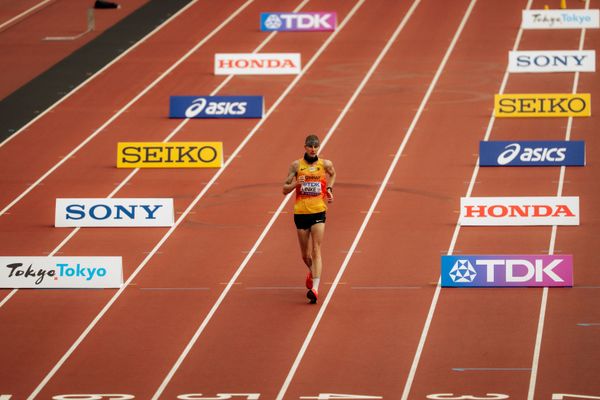 Christopher Linke (GER) during the 35km race walk at the World Athletics Championships on 13.09.2025 in Tokyo.