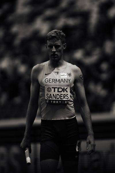 Manuel Sanders (GER) during the World Athletics Championships on 13.09.2025 in Tokyo.
