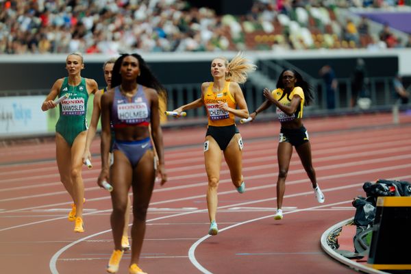 Elisa Lechleitner (GER), Sharlene Mawdsley (IRL) during the World Athletics Championships on 13.09.2025 in Tokyo.