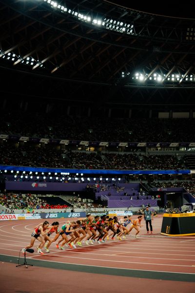 1500m Start with Jolanda Kallabis (GER) during the World Athletics Championships on 13.09.2025 in Tokyo.