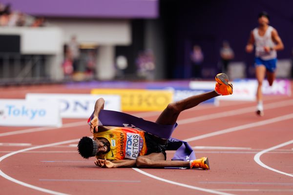 Amanal Petros (GER) during the World Athletics Championships on 15.09.2025 in Tokyo.