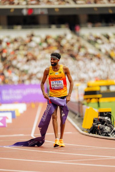 Alphonce Felix Simbu (TAN), Amanal Petros (GER) during the World Athletics Championships on 15.09.2025 in Tokyo.
