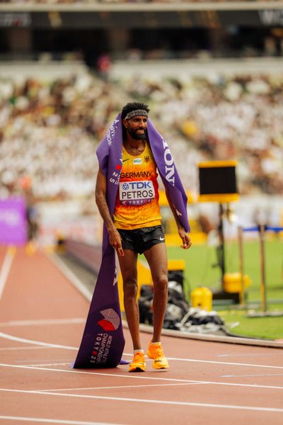 Alphonce Felix Simbu (TAN), Amanal Petros (GER) during the World Athletics Championships on 15.09.2025 in Tokyo.