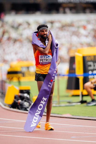 Amanal Petros (GER) during the World Athletics Championships on 15.09.2025 in Tokyo.