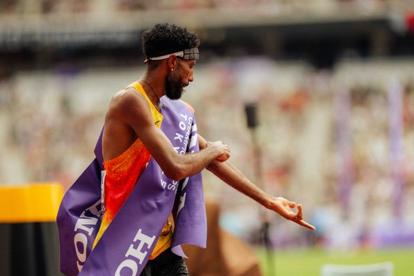 Alphonce Felix Simbu (TAN), Amanal Petros (GER) during the World Athletics Championships on 15.09.2025 in Tokyo.