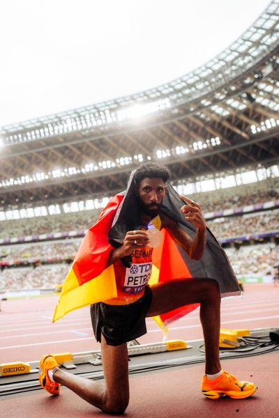 Alphonce Felix Simbu (TAN), Amanal Petros (GER) during the World Athletics Championships on 15.09.2025 in Tokyo.