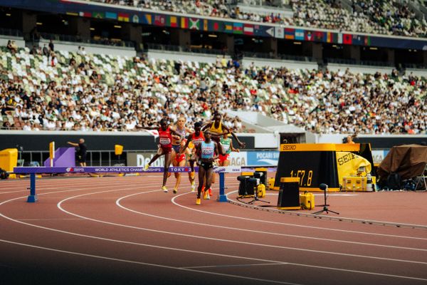 Celestine Jepkosgei Biwot (KEN), Norah Jeruto (KAZ), during the World Athletics Championships on 15.09.2025 in Tokyo.
