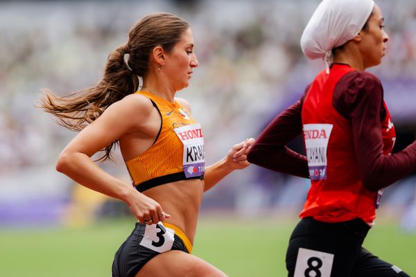 Gesa Felicitas Krause (GER) during the World Athletics Championships on 15.09.2025 in Tokyo.