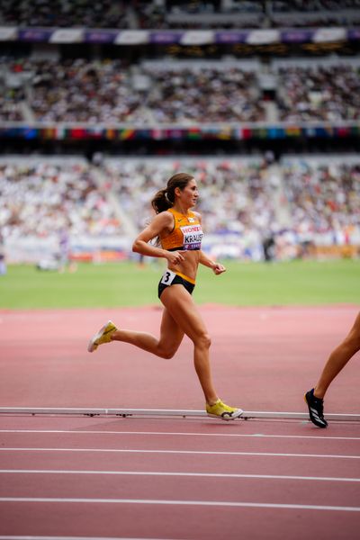 Gesa Felicitas Krause (GER) during the World Athletics Championships on 15.09.2025 in Tokyo.