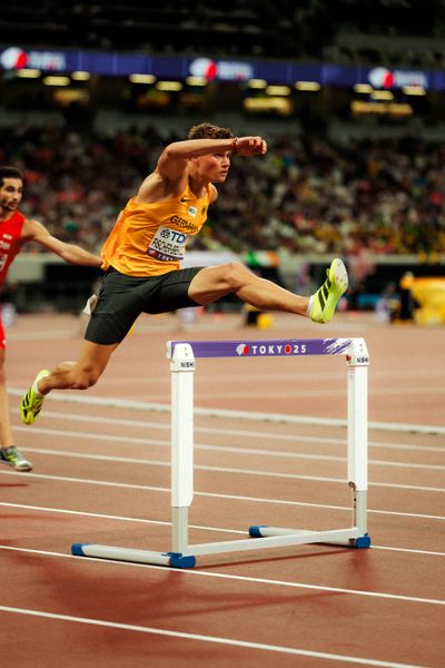 Owe Fischer Breiholz (GER) during the World Athletics Championships on 15.09.2025 in Tokyo.