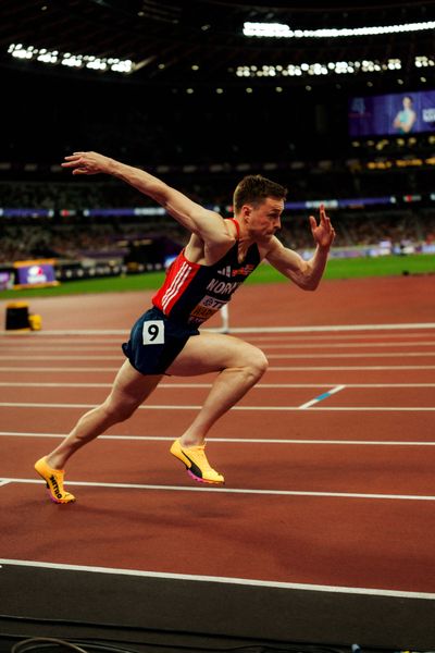Karsten Warholm (NOR) during the World Athletics Championships on 15.09.2025 in Tokyo.