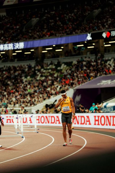 Joshua Abuaku (GER) during the World Athletics Championships on 15.09.2025 in Tokyo.