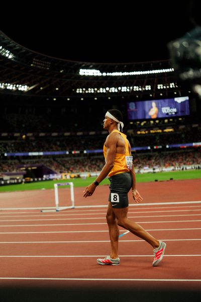 Joshua Abuaku (GER) during the World Athletics Championships on 15.09.2025 in Tokyo.