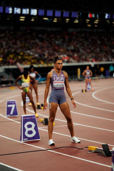 Sydney Mclaughlin Levrone (USA) during the World Athletics Championships on 16.09.2025 in Tokyo.
