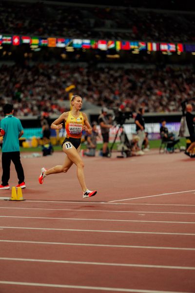 Nele Weßel (GER) during the World Athletics Championships on 16.09.2025 in Tokyo.