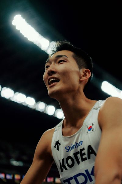 Sanghyeok Woo (KOR) during the World Athletics Championships on 16.09.2025 in Tokyo.