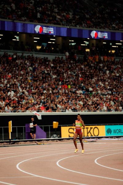 Faith Kipyegon (KEN) during the World Athletics Championships on 16.09.2025 in Tokyo.