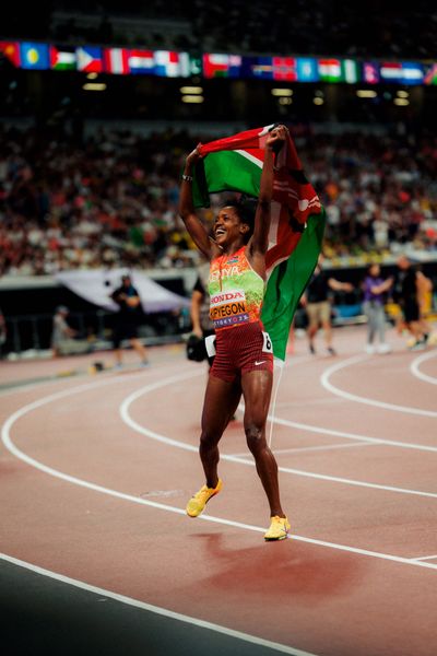 Faith Kipyegon (KEN) during the World Athletics Championships on 16.09.2025 in Tokyo.