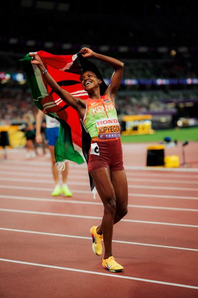 Faith Kipyegon (KEN) during the World Athletics Championships on 16.09.2025 in Tokyo.