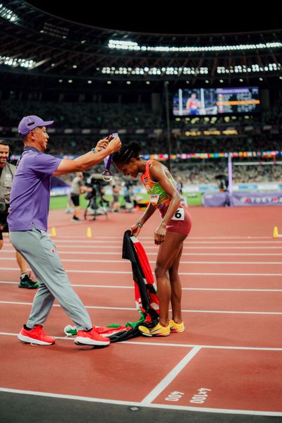 Faith Kipyegon (KEN) during the World Athletics Championships on 16.09.2025 in Tokyo.