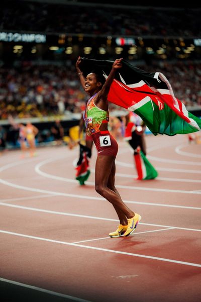 Faith Kipyegon (KEN) during the World Athletics Championships on 16.09.2025 in Tokyo.