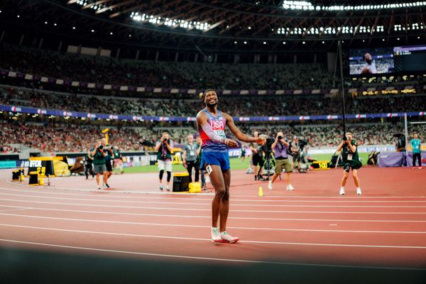 Cordell Tinch (USA) during the World Athletics Championships on 16.09.2025 in Tokyo.