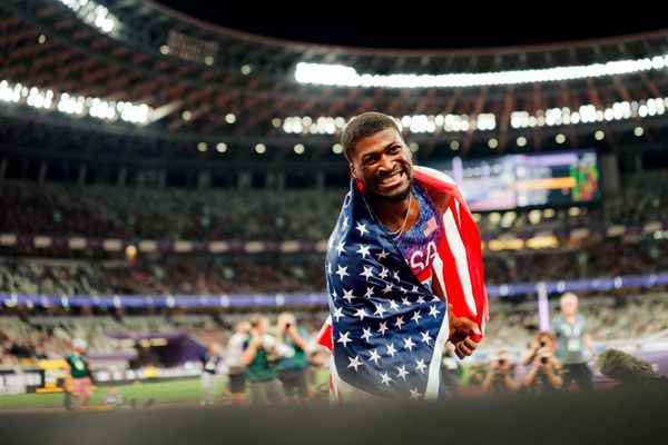 Cordell Tinch (USA) during the World Athletics Championships on 16.09.2025 in Tokyo.