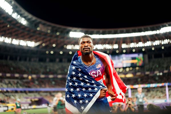 Cordell Tinch (USA) during the World Athletics Championships on 16.09.2025 in Tokyo.