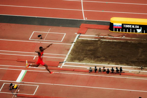 Hugues Fabrice Zango (BUR) during the World Athletics Championships on 17.09.2025 in Tokyo.