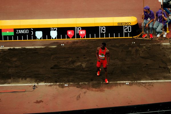 Hugues Fabrice Zango (BUR) during the World Athletics Championships on 17.09.2025 in Tokyo.