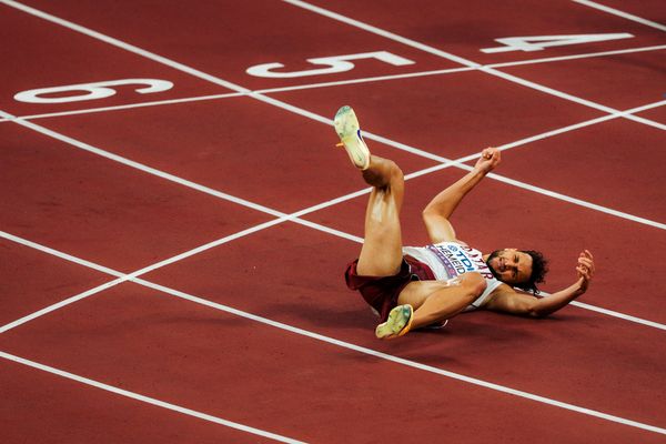 Bassem Hemeida (QAT) during the World Athletics Championships on 17.09.2025 in Tokyo.