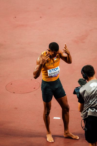 Emil Agyekum (GER) during the World Athletics Championships on 17.09.2025 in Tokyo.
