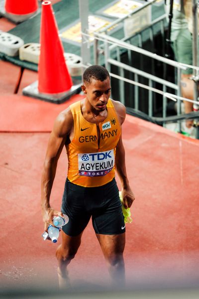 Emil Agyekum (GER) during the World Athletics Championships on 17.09.2025 in Tokyo.