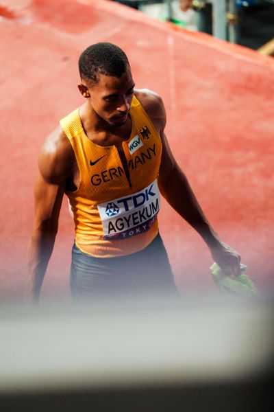 Emil Agyekum (GER) during the World Athletics Championships on 17.09.2025 in Tokyo.