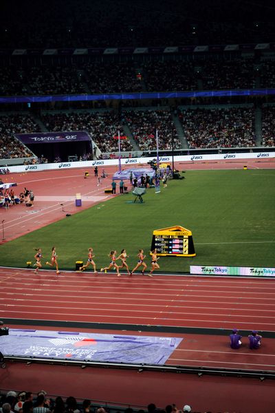 Lea Meyer (GER), Gesa Felicitas Krause (GER) during the World Athletics Championships on 17.09.2025 in Tokyo.