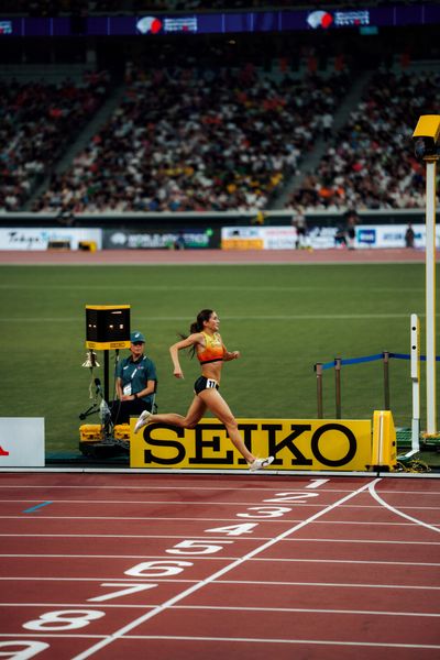 Gesa Felicitas Krause (GER) during the World Athletics Championships on 17.09.2025 in Tokyo.