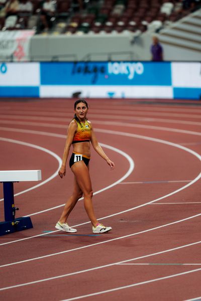 Gesa Felicitas Krause (GER) during the World Athletics Championships on 17.09.2025 in Tokyo.
