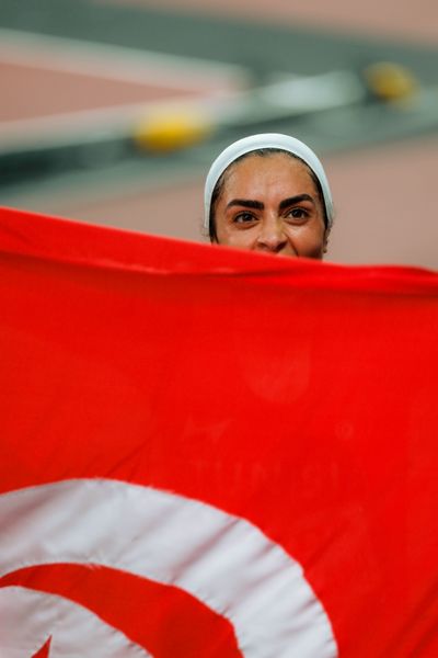 Marwa Bouzayani (TUN) during the World Athletics Championships on 17.09.2025 in Tokyo.