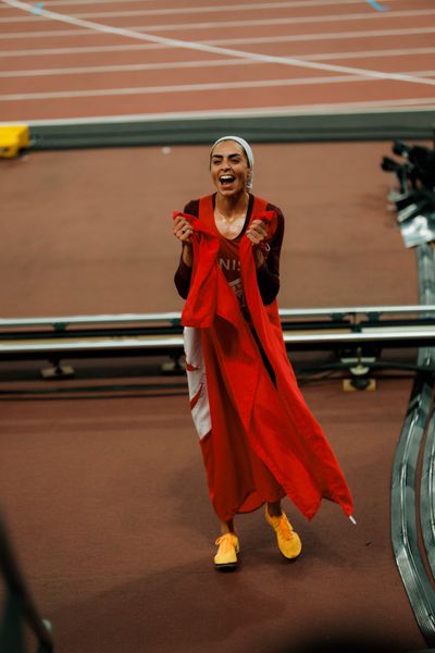 Marwa Bouzayani (TUN) during the World Athletics Championships on 17.09.2025 in Tokyo.