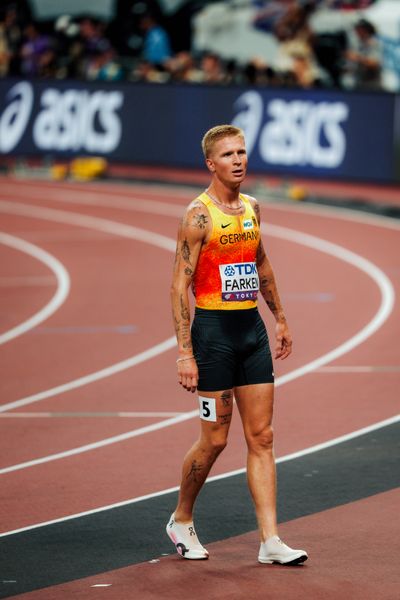 Robert Farken (GER) during the World Athletics Championships on 17.09.2025 in Tokyo.