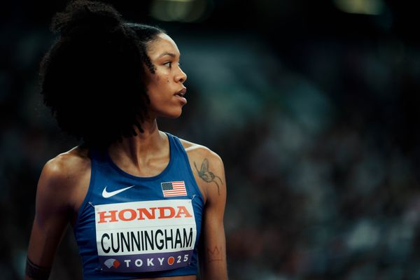 Vashti Cunningham (USA) during the World Athletics Championships on 18.09.2025 in Tokyo.